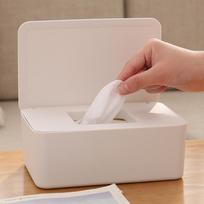 Mask Box With Lid, Wet Wipe Box, Tissue Box, Storage Box One Size balta