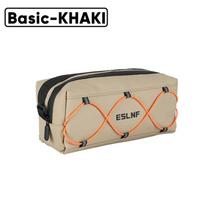 ESLNF Bicycle Front Bag Multifunction Outdoor Riding Handlebar Bag Waterproof Road Mountain Bike Front Bag Cycling Accessories Basic žalia