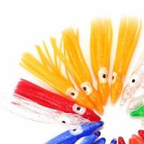 50PCS Mixed Color Octopus Fishing Lures Multiple sizes Sea Fishing Lures  Saltwater Fishing 50pcs 5cm