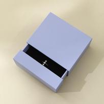 Sturdy Construction Jewelry Organizer Compact Multiple Compartments Thick Paper Ring Box Customizable Gift Box Jewelry Display