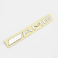 Automobilio lipdukas 3D ABS chromuotas emblemos raidės logotipas Automobilio bagažinės ženklelis Lipdukas Mercedes Benz AMG W204 W205 W212 W213 X253 W163 W166 W1