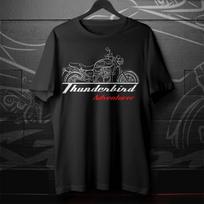 Iliustracija „Triumph Thunderbird 900 1995–2004“ gerbėjams - Motociklo marškinėliai 3XL