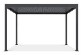 Pavėsinė Pergola, 369x400x256 cm, pilka