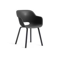 Lauko kėdės Noa, 60x69x41 cm, juodos, 2 vnt