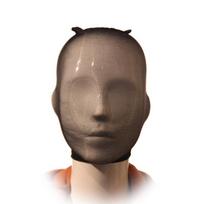 Unisex Sheer Stockings Full Face Cosplay Mask Hood DIY Friendly for Halloween Masquerade Cosplay Party Creative Costume Props H