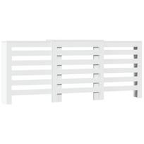 vidaXL Radiator Cover White 205 x 21.5 x 83.5 cm Engineered Wood