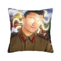 Charlie Kirk Something Big Is Coming Pillow Cover Square Cushion Cover Vintage Pillow Case For Office Car Home Decor Peach skin 18*18(CM)-1Pcs