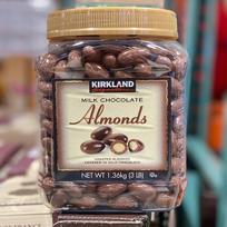 Kirkland Signature Pieninis šokoladas su skrudintais migdolais 1,36 kg beige