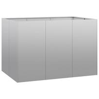 vidaXL Planter Box 120x80x80 cm Galvanized Steel