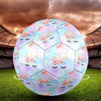 Star Uni-horse Indoor Soccer Ball Size 5 Colorful All Ages Machine Stitched PVC Competition Ready Durable High-Bounce