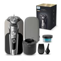 SkinIQ 9000 Prestige Electric Shaver SP9887/36 Bright Chrome