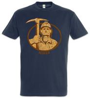 Miner IV T-Shirt Coal Miner Mineworkers Mine Miners Mining XL