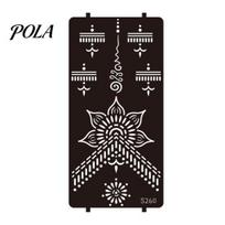 Reusable Indian Henna Tattoo Stencils, Mehndi Hand Painting Templates, DIY Flower Pattern for Body Art, Festival Makeup 9
