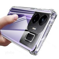 Prabangus Skaidrus Minkštas Silikoninis Dėklas Realme GT Neo 5 240W Smūgiams Atsparus Skaidrus realme Gtneo Neo5 Mobilaus Telefono Dėklai Galiniai Dangteliai realme GT NEO 5 240W gryna