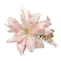 Artificial Flower Hair Clip Unique Hair Ornament Comfortable Hair Clip A Must Have Accessory for Fashion Enthusiasts šviesiai rausvos spalvos