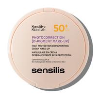Sensilis Photocorrection D-Pigment Make-up SPF 50+ - kreminis makiažo pagrindas, 10 g - 01 Natural Rose