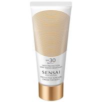 Sensai Silky Bronze Protective Suncare Cream For Body SPF 30 - apsauginis kūno kremas, 150 ml
