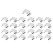 25/50pcs Rustproof Greenhouses Spring Clip Sturdy Stainlesses Steel Glass Fasteners 25mmx10mmx15mm Garden Glazing Hardware