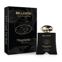 BELLAVITA Mood Collection Magnetic | Long Lasting Perfume for Man | Grapefruit, Jasmine and Vanilla | Gourmand, Floral Fragrance Perfume for Men 100ml