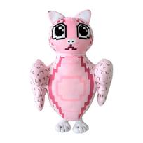 Jucarie plus Steal a Brainrot Candy Meowl Plush Toy 25cm Pink Soft Stuffed Animal Cuddly Companion Kids Gift