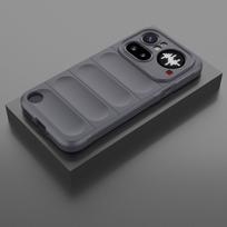 Phantom Shield Drop-proof Case for Nothing Phone 4A Pro 4A tamsiai pilka spalva