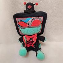 Hazbin Hotel Plush Doll 4 Styles Vox Valentino Niffty Husk Lucifer Soft Demon Character Stuffed Toy Collectible Gift Collectible for Hazbin Hotel Fans 30cm