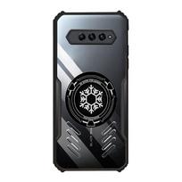 Magnetic case is suitable for Xiaomi Black Shark 5 4S 4 3S 3 Pro mobile phone case, acrylic high transparency and anti-drop protective case. Black Shark 3 gray