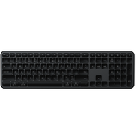 Satechi Slim EX3, SWE, juoda - Belaidė klaviatūra