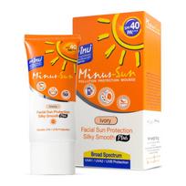Minus-Sun SPF 40 PA +++ (Ivory) Pollution Protection Mousse, Facial Sun Protection Sliky Smooth Plus, 30 g. / 50 g. - Thai Skin Care 30 g.