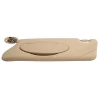Automobile Sun Visor Velvet Fabric with Mirror Lights Left Right Gray Beige for Roewe 750 for Rover 75 Figzero Brand New left beige