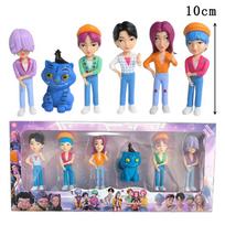 Kpop Devil Hunter Rumi Zoe Mira anime polyvinyl chloride character collection desktop trinkets Childrens New Year gift