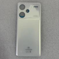 A+++ Stiklas Xiaomi Redmi Note 13 Pro Plus 5G / 13 Pro + Galinio dangtelio Baterijos durelių korpuso Remonto dalys balta