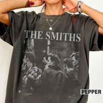 Remake The Smith grupės 90-ųjų anglies spalvos trumpomis rankovėmis unisex marškinėliai S
