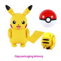 18 stilių Pokémon figūrėlės žaislai elfai Monstrai Kamuolio figūrėlė Pikachu Gengar Pokeball Dragonite Snorlax Pokeball Veiksmų figūrėlės dovana
