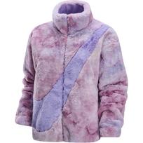 Nike Sportinis drabužis Aksominio pojūčio Paltai Moteriški Hortenzijos Violetiniai HQ4871-515 M gray