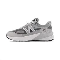 New Balance 990v6 Patogūs Atsparūs dilimui Žemi Bėgimo Bateliai Vaikams Pilki Ikimokyklinio Amžiaus PC990GL6 Standard (M) 33.5