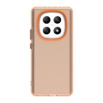 Frosted Case For Poco M8 Pro 5G Cover Poco M8 Pro Fundas Shell Coque Matte Translucent PC Back Phone Bumper Poco M8 Pro Poco M8 Pro 5G oranžinė