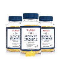 Sunny Up Vitamin D Pineapple Flavor (100 Gummies) X 3 Pack