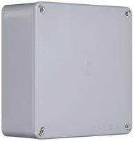 Mirai Kogyo Pool No 150 x 150 x 1 piece Box, Square, Knockouts, 55(4) mm, Gray, pilka spalva