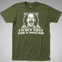 ID BUY THAT FOR A DOLLAR T-Shirt Robocop cop 1988 80s bixby robot ed209 movie 3XL