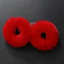 Flexible 1 Pair Chic Chinese Style Children Hair Bands Soft Hair Ties Stretchy For New Year A6