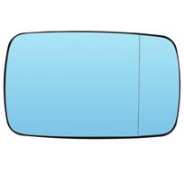 For BMW 3 5 Series E39 E46  320i 330i 325 525i 1997 - 2005 Left Right Door Side Wing Mirror Glass Heated Blue Rear View Rearview