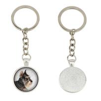 Schnauzer I - raktų pakabukas dėžutėje, nuosava nuotrauka, Art-Dog prekės ženklo raktų pakabukas sidabras