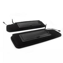 1Pair Car Sun Visors Shades W/LED Light 12459827 14081826 For  Corvette C4 1984-1996 Sunvisors Vanity Mirror juoda