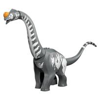 2025 Naujas Juros periodo Dinzauras Titanozavras Gyvūnai PASIDARYK pats Kaladėlės Mini Modeliai Statybinės Kaladėlės Vaikas Dino Žaislai Vaikams gray