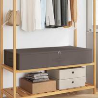 Storage Box 6 pcs Grey 100 x 50 x 18 cm Non woven Fabric
