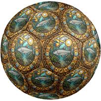 River Glass Round Football Size 5 Adult Ball Suitable for Training Matches and Outdoor Team. įvairiaspalvis