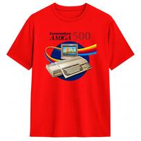 Harajuku TShirt Commodore Amiga 500 100 Cotton T Shirts  Hip Hop Tshirt for Man Summer Y2K Basic Design Short Sleeve Tees S