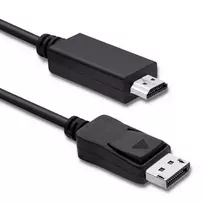 „Qoltec 50442“ „DisplayPort v1.1“ patinas | HDMI patinas | 4K | 3m