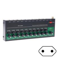 10 Channel Digital  Mixing Consoles Stereo Line Mixer with Reverbs for Recording Live Broadcast